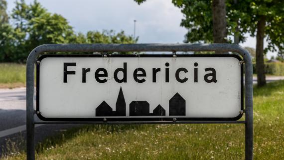 Fredericia byskilt